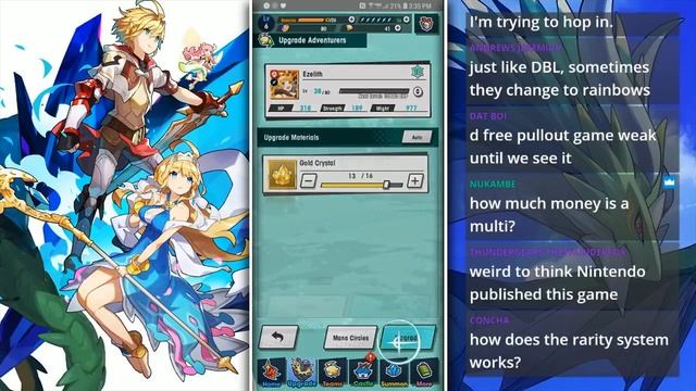 NEW NINTENDO MOBILE GAME! DRAGALIA LOST GAMEPLAY! смотреть онлайн