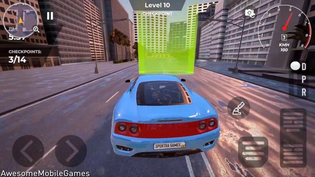 Open world challenges - FERRARI 360 - Real Car Parking Master - Money MOD APK - Android Gameplay #1 смотреть онлайн