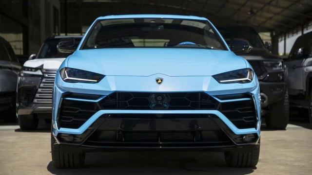 2022 Lamborghini URUS Blue Color - Awesome SUV Lamborghini смотреть онлайн
