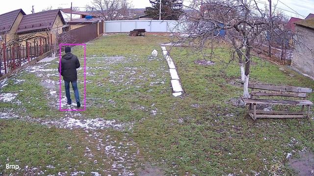 Anbiux P3SB - Распознавание человека смотреть онлайн