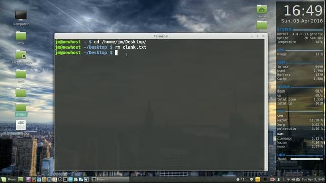 TerminalLab: The rm command! смотреть онлайн