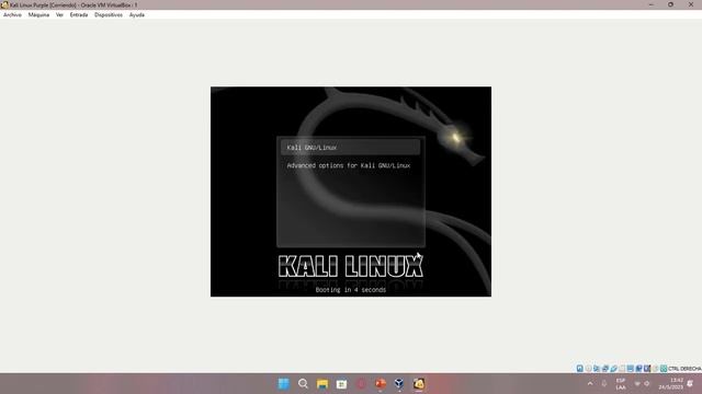 Instalación Kali Linux Purple 2023.1 смотреть онлайн