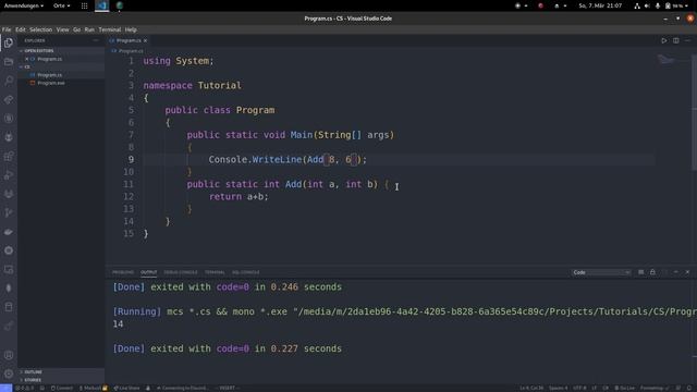 C# Tutorial #10 Funktionen [Full-HD] [Deutsch/German] смотреть онлайн
