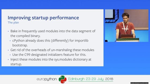 Faster Python startup смотреть онлайн