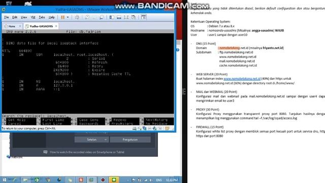 Cara Konfigurasi DNS Linux Debian 7.80 atau 7.x смотреть онлайн