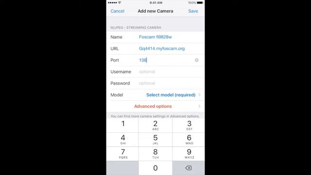 Foscam Viewer (iOS) - Demo: Add Foscam FI9828W смотреть онлайн