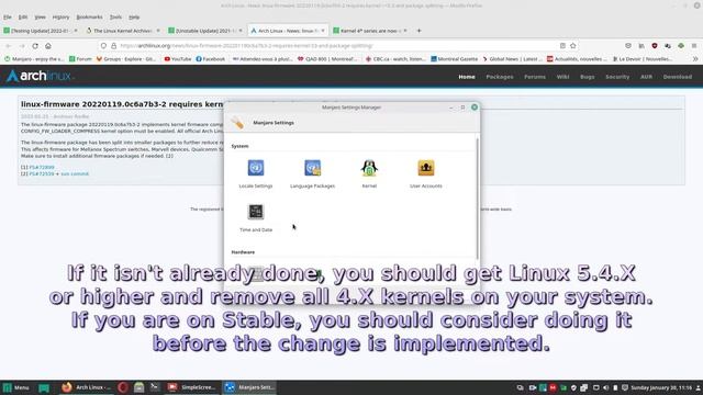 [Manjaro] All 4.X kernels now UNSUPPORTED in Testing, Unstable and soon in Stable (OBSOLETE) смотреть онлайн