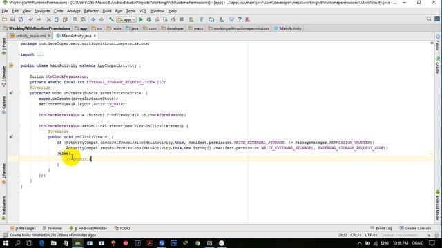 Android Runtime Permissions Part 2 смотреть онлайн