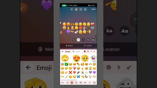 ios emoji on android Instagram without any app 😍 iPhone emoji on instagram story 👍 #instagramtips смотреть онлайн