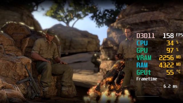 GeForce GTX 1650 SUPER -- Intel Core i5-3470 -- Sniper Elite 3 Benchmark смотреть онлайн