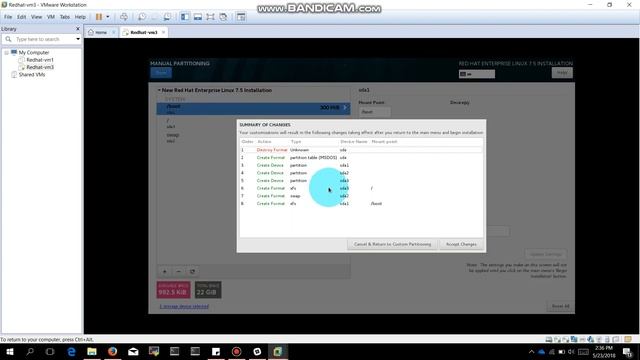 Installing RHEL 7.5 on VMware workstation part-2 смотреть онлайн
