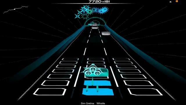 Sim Gretina - Whistle [Audiosurf] смотреть онлайн