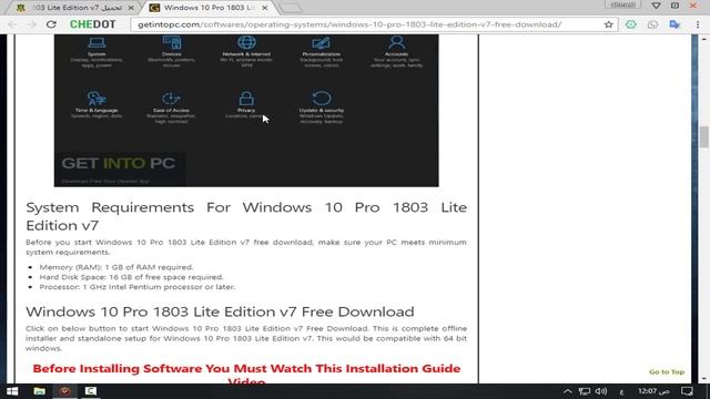 تحميل ويندوز 10 لايت باخر التحديثات رائعة مع الأجهزة الضعيفة | Windows 10 Pro Lite Edition v7 смотреть онлайн
