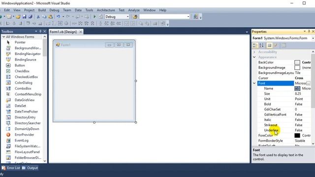 VB.Net | How to use Form Appearance смотреть онлайн