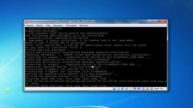 Konfigurasi SSH Server Linux Debian 8.7 Oleh Muhammad Rizal Muhaimin XII TKJ 2 SMK Negeri 1 Wonorej смотреть онлайн