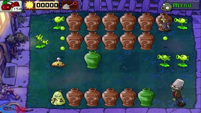 Plants vs Zombies - Mini games Vasebreaker Endless Current Streak 10(Android Gameplay) смотреть онлайн