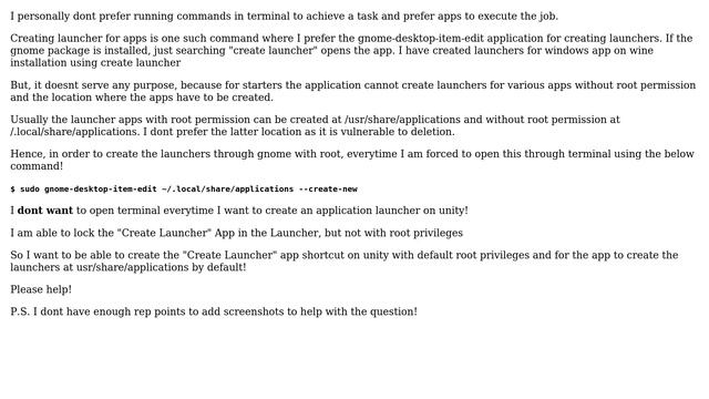 How do I create the "Gnome-Desktop-Item-Edit" program's launch icon with root privileges and more? смотреть онлайн