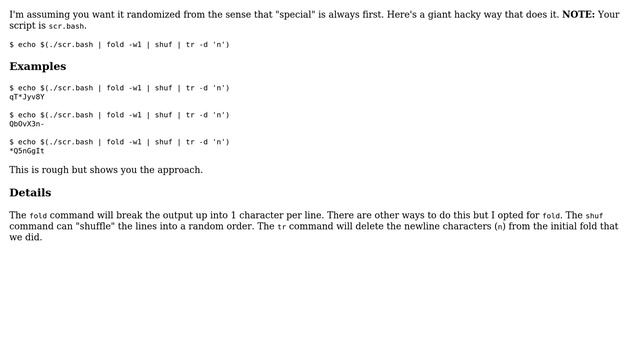 Unix & Linux: How to shuffle characters of strings in bash? (3 Solutions!!) смотреть онлайн