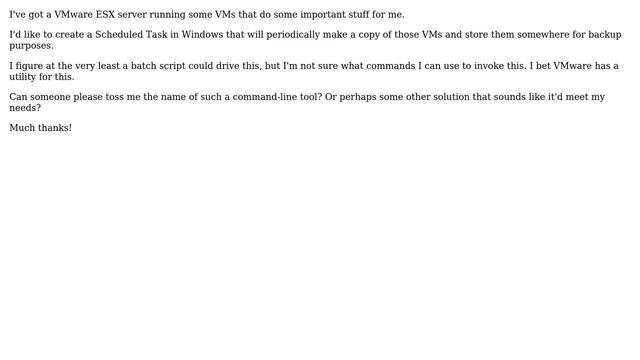 How to Automate/Script backup of a Virtual Machine? смотреть онлайн