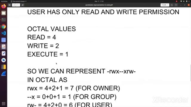 Octal permission codes used in chmod or ls -l in linux learn everything смотреть онлайн