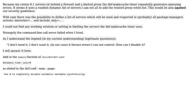 Unix & Linux: Why is dnf-makecache.timer needed? (2 Solutions!!) смотреть онлайн