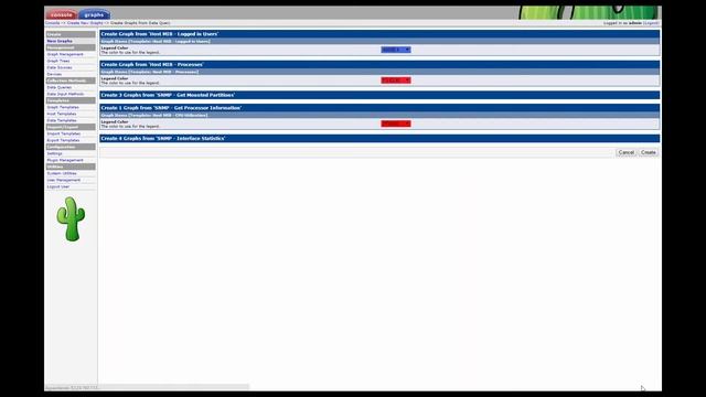 Cacti - Monitor Windows device смотреть онлайн