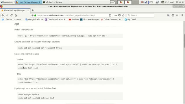 Sublime Text 3 -01- Instalación en Linux смотреть онлайн