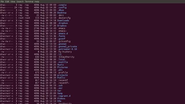 Linux Basics - navigation in terminal смотреть онлайн