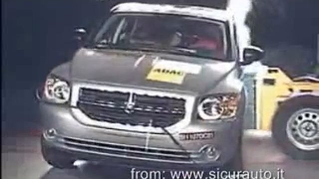 2007 Dodge Caliber crash testas смотреть онлайн
