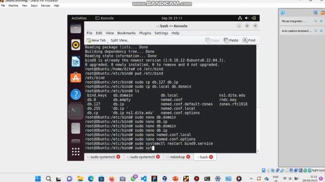 Setting DNS Server di Ubuntu 20.04 bind9 смотреть онлайн
