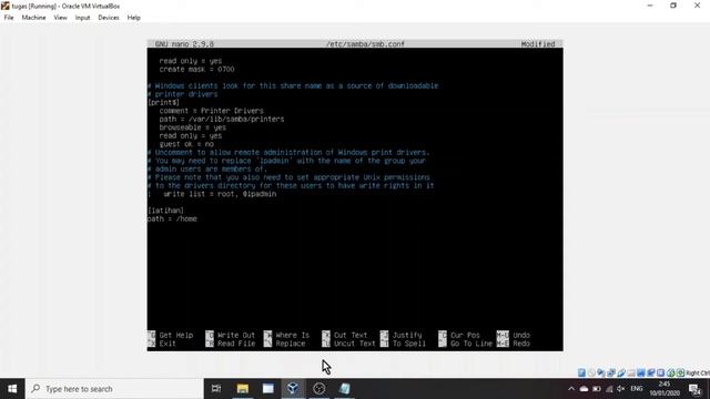 Tutorial Install dan konfigurasi Samba Linux Ubuntu Operasi Sistem смотреть онлайн