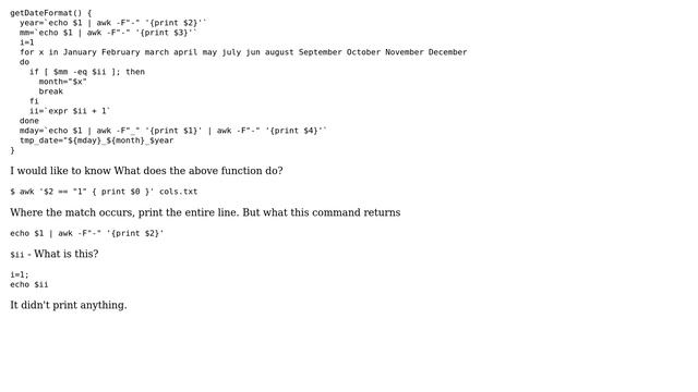Unix & Linux: please explain below command смотреть онлайн