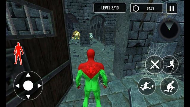 Spider Rope Hero Real hero | Android | Gameplay смотреть онлайн