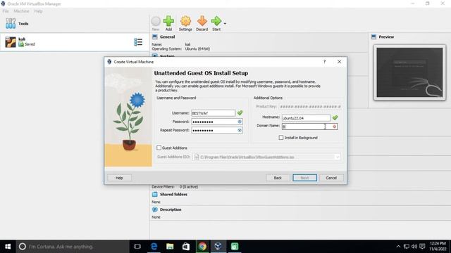 Download & Install Ubuntu 22.4 LTS in VirtualBox 7.0 смотреть онлайн