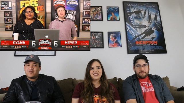 Paul Oyama VS Brendan Meyer REACTION - Movie Trivia Schmoedown смотреть онлайн
