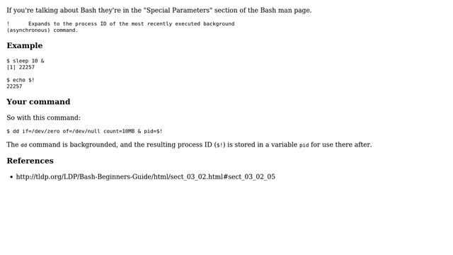 Unix & Linux: "$!" is used for? (2 Solutions!!) смотреть онлайн