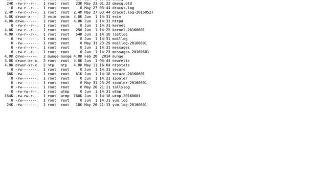 Missing /var/log/messages file in CentOS 6.8 смотреть онлайн