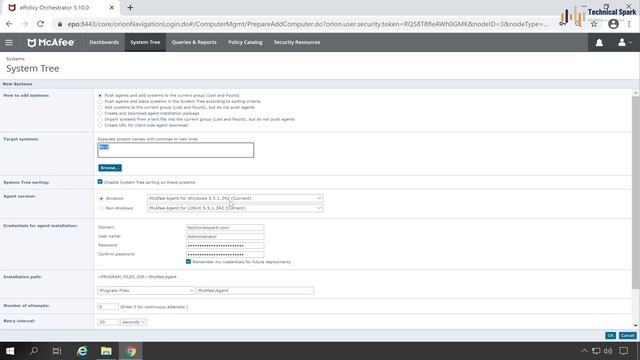 McAfee ePO Agent Deployment смотреть онлайн