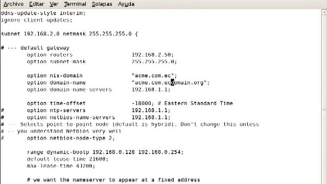 Configuracion DHCP Linux Centos 55 смотреть онлайн