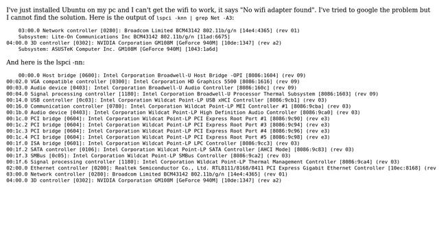Unix & Linux: Wifi not working in Ubuntu смотреть онлайн