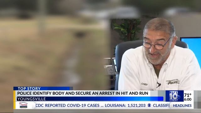 Police identify body and secure an arrest in hit and run смотреть онлайн