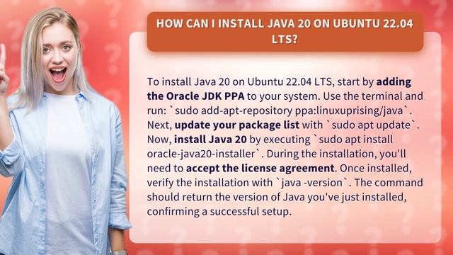 How Can I Install Java 20 on Ubuntu 22.04 LTS? смотреть онлайн