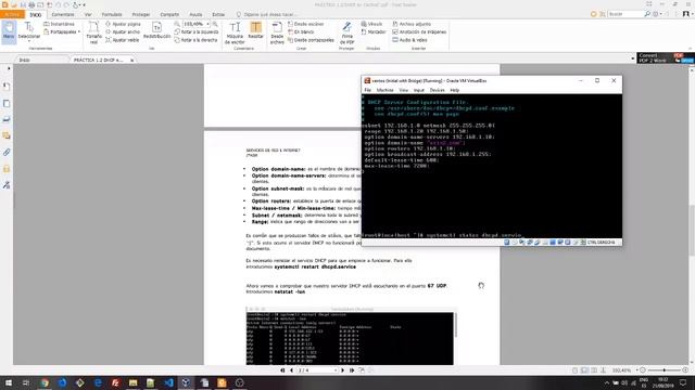 Centos7 como servidor DHCP y Cliente Windows 10 que coge la IP dinámica смотреть онлайн