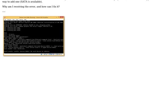 Unable to boot Debian Hurd in Virtual Box due to missing hd0s1 (2 Solutions!!) смотреть онлайн