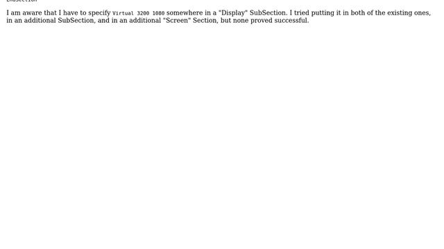 Setting up dual monitors in xorg.conf смотреть онлайн