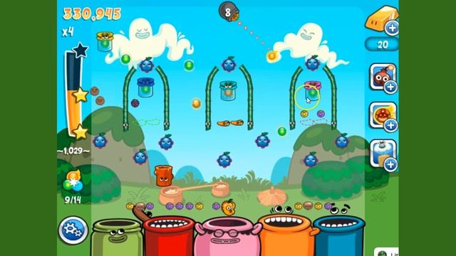 Papa Pear Saga Level 1029 ~ NO BOOSTERS ~ 9 papas смотреть онлайн
