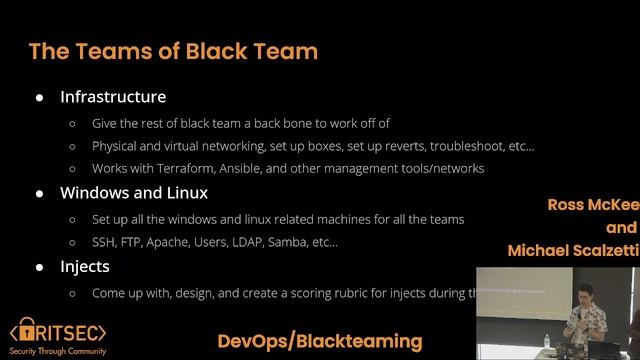 Education Spring '23 Week 8 | DevOps/Blackteaming - Ross McKee and Michael Scalzetti смотреть онлайн