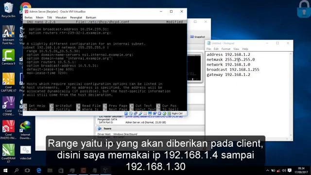 Tutorial Langkah langkah konfigurasi dhcp server debian 10 смотреть онлайн