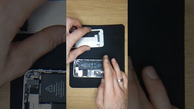 Apple Iphone 4s white - Removing back cover for system testing. смотреть онлайн