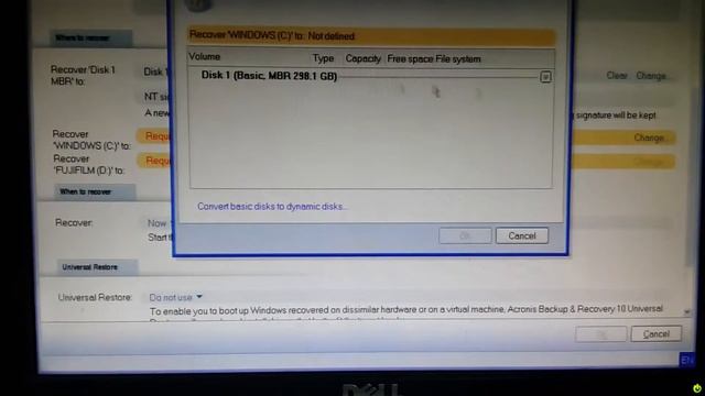 Restore backup image in Acronis смотреть онлайн